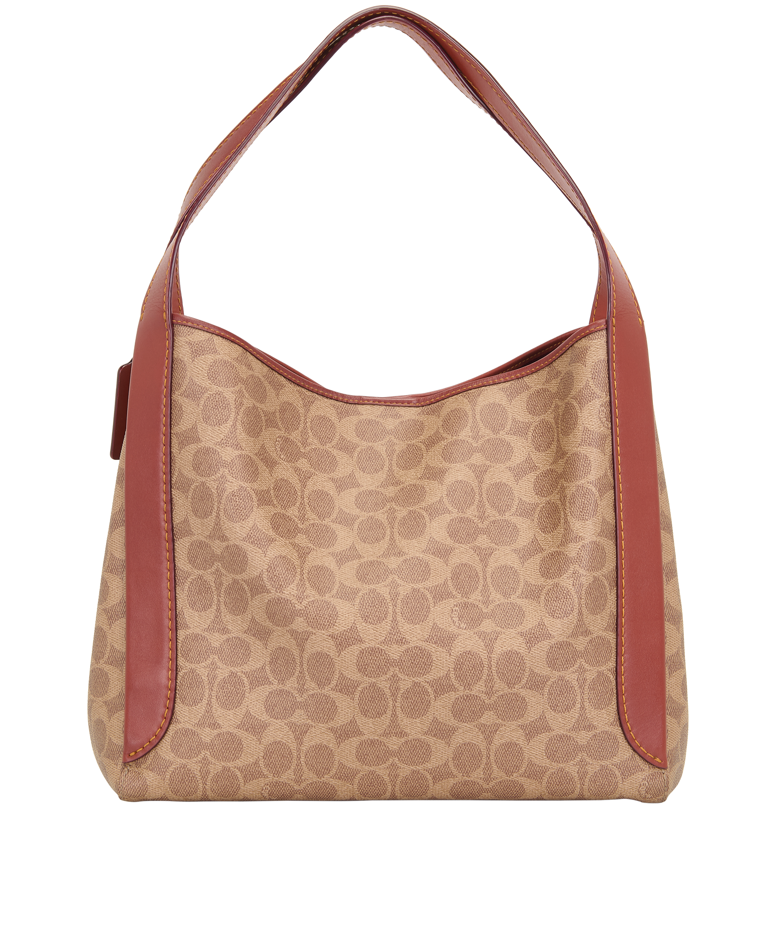 Hadley Hobo, &pound;180, Handbags, Beige, Canvas, Back view